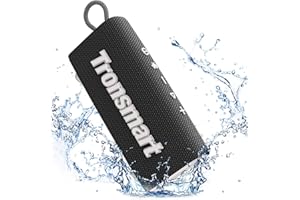 Tronsmart Trip Altavoz Portatil Bluetooth 5.3, IPX7 Waterproof, Micrófono Incorporado, True Wireless Stereo y Asistente de Vo
