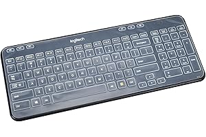 CASEDAO Tastaturabdeckung für Logitech Wireless MK360 Tastatur/Logitech K360 Tastatur, Logitech MK360 K360 Tastaturschutz Zubehör - Transparent