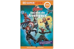 SUPERLESER! Marvel Avengers Das sind die Avengers: Lesestufe extraleicht, Sach-Geschichten für Erstleser. Mit Silbenmethode für Kinder ab 6 Jahren
