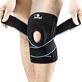 NEENCA Sports Knee Pads, Meniscus Ligament Knee Brace with Side Stabilizers | Adjustable with patella gel pad and side spring
