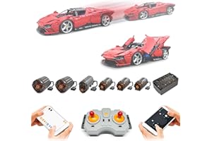 VLITES Technik Power Kit de moteurs pour Lego 42143 Ferrari Daytona (modèle non inclus)
