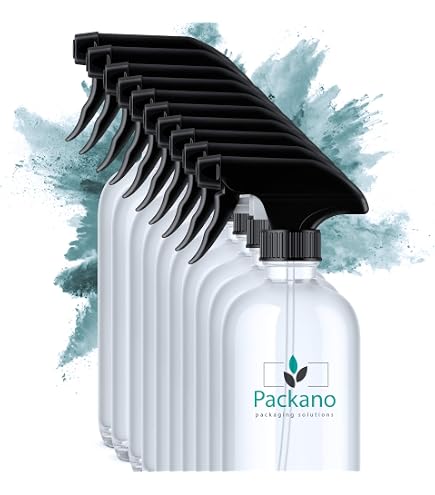 2 Robuste Sprühflaschen Aus Kunststoff – Je 479 Ml, Mit Einstellbarer Düse Für Feinen Nebel Oder Starken Strahl