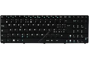 ITALIANBIZ Tastiera Italiana Compatibile con ASUS F52 F52A F52Q F90 K50 K50AB K50AD K50AE K50AF K50C K50I K50ID K50IE K50IJ K50IL K50IN K50IP K50IT