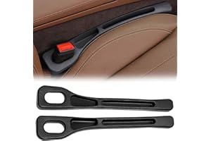 Zyluniy 2 pezzi car seat gap filler, riempimento della fessura per seggiolini auto, auto riempimento della fessura per evitare la caduta di oggetti per piccoli oggetti Fessura del sedile