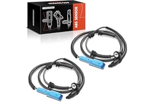 FRANKBERG 2x Capteur ABS Vitesse de rotation des roues Avant pour C-Elysee C3 II SC C3 Picasso SH C4 Cactus DS3 SA 2008 I CU 207 WA WC 207 CC WD 207 SW WK 1.0L-2.0L 2006-Aujourd'hui 9655067880