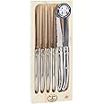Set Di 3 Coltelli Per Formaggio Laguiole Jean Dubost - Acciaio Inox, Custodia In Legno