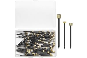 GOTDYBST 90 sztuk gwoździ do zawieszania, stalowe gwoździe do obrazów, z pudełkiem do przechowywania, gwoździe do obrazów - trzy rozmiary, gwoździe ścienne do prac domowych i majsterkowania, dekoracji domu,