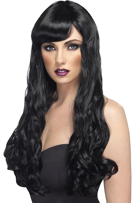 Parrucca Afro Smiffys - Foltissima, Nera, Taglia Unica