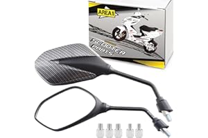 AREA1 Juego de espejos retrovisores compatible con Sym (Sanyang) Jet, Jet 14 (50, 125i) Jet4 Basix DD (V51)