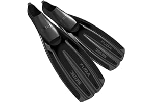 SEAC Fuga, Diving Fins for Scuba Diving, Snorkelling and freediving with Foot Pocket