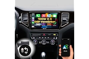 DYNAVIN Android Autoradio GPS pour Golf 7 Sportsvan 2012-2020: 10,1 Pouces OEM Radio avec Wireless CarPlay et Android Auto | Head-up Display | Dab+ Radio: D9-135B Premium Flex