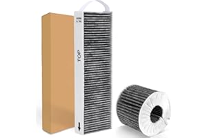 YELID Aktivkohlefilter für Bora Pure PUAKF, Filter für Bora X Pure/S Pure/PURU oder PUXU Umluft Kochfeldabzug Dunstabzug Ersatzfilter Zubehör