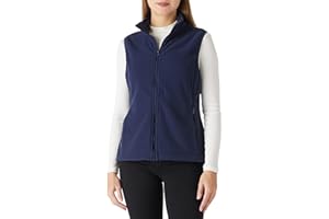 Outdoor Ventures Fleece Gilet for Women UK Ladies Lightweight Body Warmer Sleeveless Jackets Outerwear Vest Gilet with Zip Pockets for Spring & Fall