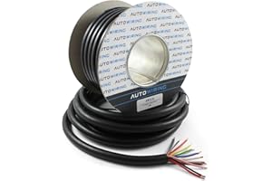 Autowiring 13 CORE Cable HEAVY DUTY 12v 24v Wire Caravan Trailer LED Bulb Lights (3 Metre)