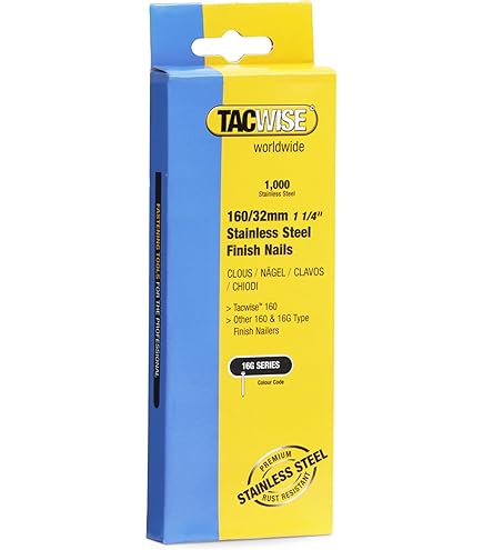 Boîte de 2500 clous de finition de type 16G L. 20 mm - TA-0665