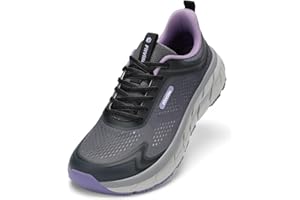 FitVille Wide Fit Trainers for Women, Arch Support Breathable Road Running Shoes, Lightweight Washable Sneakers for Gym Fitness Jogging Walking