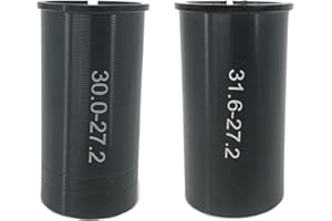 BULL TIGER PRESTIGE Adaptador de Tija de Sillín, Tubo de Tija de Sillín Adaptador de Poste de Sillín de Bicicleta Adaptador de Tubo de Bicicleta Cuña Adaptador Tija de Sillín para Bicicleta 27.2-30.8mm y 27.2-31.6mm