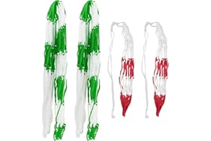 NXPWRC 4 Football Net Bags, Football Storage Net, Basketball Net Bag, Portable Net Bag, Ball Basketball Bag