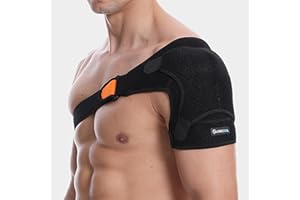 NICEIN®Attelle Epaule - Epaulières Médicales en Néoprène,Le Bandage D'épaule Soulage la Douleur,Support D'épaule Réglable,Bénéfique pour les Blessures à L'épaule,Tendinite Epaule