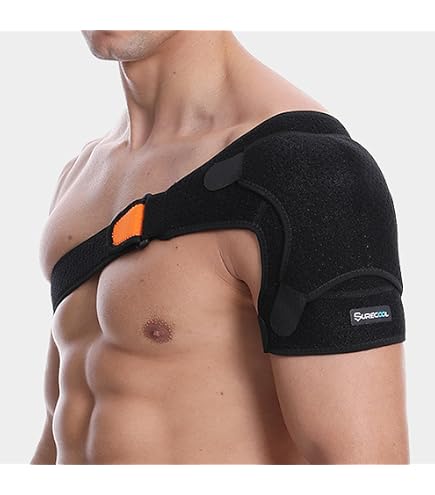 Attelle De Soutien D'épaule - Pour Dislocation, Blessure, Arthrite - Taille Unique Unisexe - Néoprène Doux, Neuf Sous Emballage