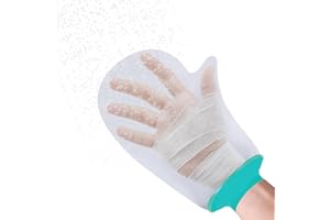 IGEAIIE Hand Cast Cover, Waterproof Cast Protector for Shower, Reusable Hand Cover for Bandages, Wrist & Finger Protection, Plaster Cast Bag for Wound Care, Surgery Recovery & Injury Protection
