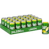 Fuze Tea Original, Lemon Flavor, 330 ml Cans, Pack 24 | Black Tea Extract Drink with Lemon - Ready to Drink - Great for Meals