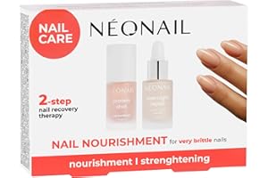 ‎NÉONAIL NEONAIL Deep Nail Nourishment Zestaw pielęgnacyjny Nourishing Nail Care Set - Odżywka do paznokci - Serum do skórek i paznokci - Terapia odżywiająca