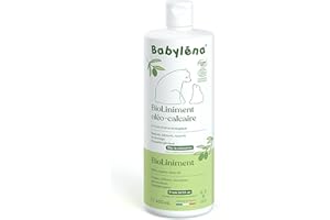 BABYLENA Babyléna BioLiniment Oléo-Calcaire bébé – 100% d’Origine naturelle 400 ml - Certifié Bio* Sans parfum– Liniment Fabriqué en France