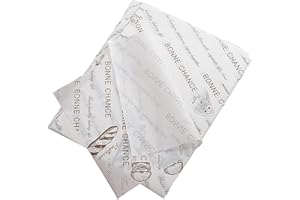 La Llareta 100 Feuilles Fromage Wrap Papier, Papier Emballage Alimentaire, Étanche et Résistant à l'huile, pour Sandwich/Pain/Gâteau/Burger