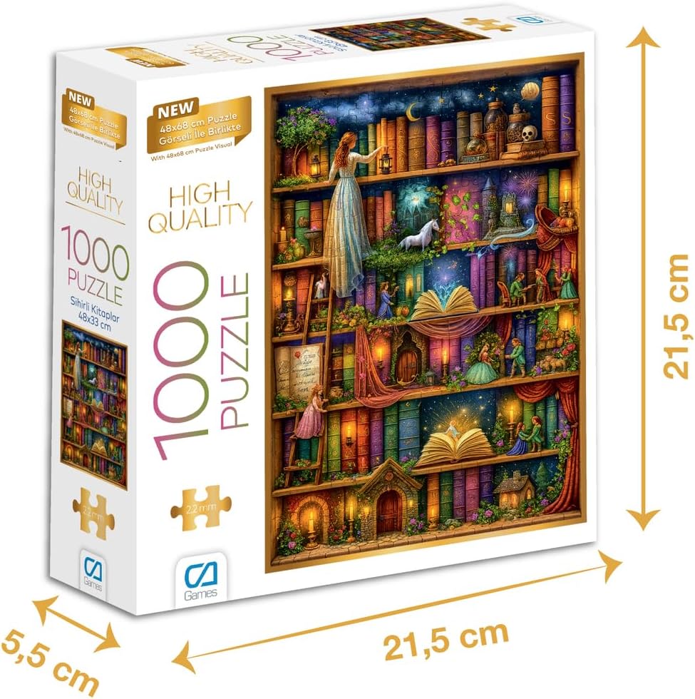 CA Games Sihirli Kitaplar 1000 Parça 2