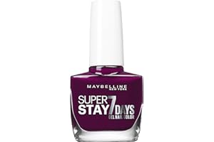 Gemey-Maybelline - Mantenimiento y fuerte pro - Esmalte de uñas violeta - 270 burdeos jamás