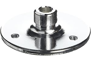 Monacor GNS-2 Socle cou de cygne Ø:60 mm Filetage intérieur: 5/8