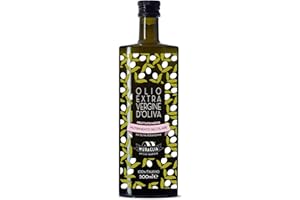 MURAGLIA ANTICO FRANTOIO Frantoio Muraglia, Bottiglia in Vetro con Olio Extra Vergine d'Oliva Essenza Fruttato Medio da 500ml
