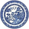 UNIQUE HOME LIVING Blue Willow Side Plate 19cm Ceramic Vintage Oriental Design Style Dinnerware