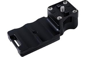 iShoot Base de soporte para trípode Canon EF 100-400 mm f/4.5-5.6L IS II USM inferior es placa de liberación rápida compatible con cabeza de bola de interfaz estándar RRS