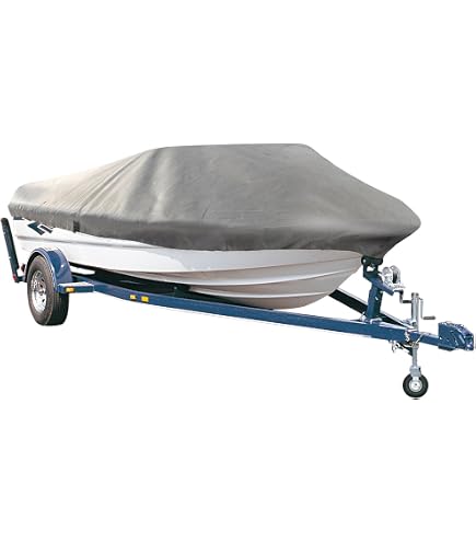 Housse De Transport Et Port Pour Bateau De Pêche NAVA GROUP - Polyester 380 G/m², Longueur 380 Cm, Protection Contre Intempéries Et Saleté (bateau 300-330 Cm)
