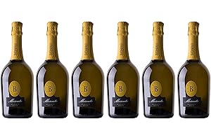 Batasiolo, MOSCATO SPUMANTE, Vino Bianco, Spumante Dolce, Metodo Charmat Martinotti - Confezione da 6