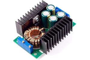 LAOMAO Buck Converter DC-DC Convertidor 7-40V a 1.2-35V Fuente alimentación ajustable 300W Buck Converter 12V 24V Módulo de Potencia