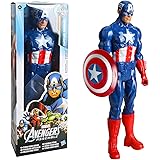 Captain America Figure, Captain America Marvel Ultimate Titan Hero Series, Marvel Avengers Captain America Action Figure 30cm