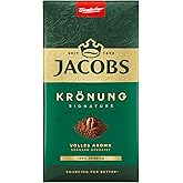 Jacobs Filterkaffee Krönung Klassisch, 100 Prozent Arabica, Gemahlener Kaffee, Intensität 5/10, 500g