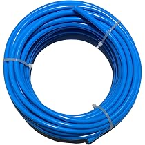 Tuyau PU Bleu 12 Mètres – 12 Mm OD X 8 Mm ID – Polyuréthane Pour Air Comprimé