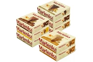 Marlenka® Honungstårta Mix 6+2 Förpackningserbjudande – Honungskaka, Tårta, Kaka (8 x 800 g)