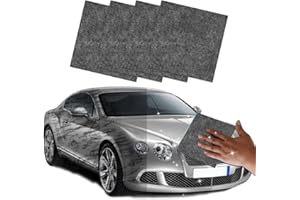 YYAOEMI 4 Pcs Nano Sparkle Cloth for Car Scratches,2024 Nano Sparkle Cloth Scratch Remover Kit for Cars, Multi-Purpose Nano Magic Cloth Easy Repair Car Paint Scratch Repair on Surface & Decontaminate