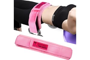 TAVIEW Hüftgurt für Fitnessstudio und Pilates, Booty Belt für Hüftschub, Hüftgurtpolster für Gesäßbrücke, Po-Workout mit Hanteln, Kugelhanteln für Ausfallschritte, Reverse Squat