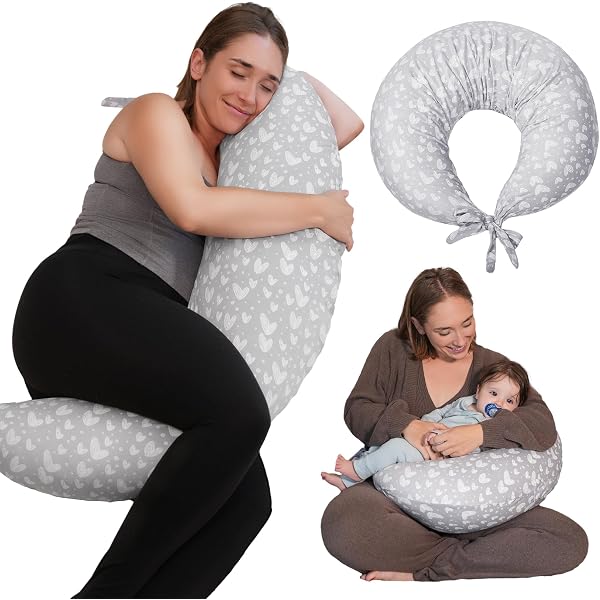 Housse De Coussin Allaitement 100% Coton - Imperméable, OEKO-TEX - Fabrication Française