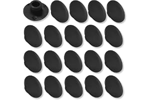 cyclingcolors 20 x täckkåpor M8 svarta skruvkåpor sexkants cylinderskruvar skyddskåpor CHC FHC