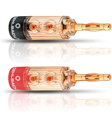 VIABLUE XS Cinchadapter Y – 24 Karat Vergoldet, Für High-End Audio-Verbindungen