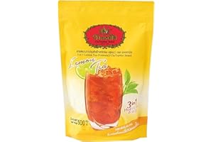EMOBUG Cha Tra Mue 3 in 1 Poudre de mélanger de thé citron thai tea glacé, Lemon Tea 1 x 500 g (Lot de 1)