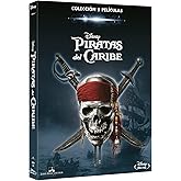 Piratas del Caribe 1-5 (Pirates of the Caribbean) (Blu-ray) Pack: La Maldicion de la Perla Negra, El Cofre del Hombre Muerto,