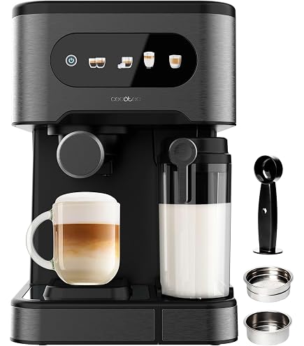 Tchibo Cafetière Superautomatique Blanche 15 Bars 0,8 L - Machine à Café Automatique